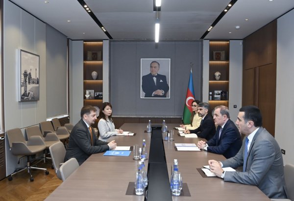 Jeyhun Bayramov meets new UN Resident Coordinator in Azerbaijan