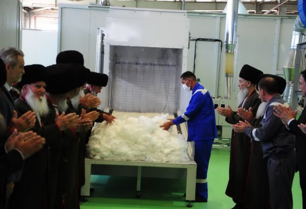 Turkmenistan opens textile waste recycling facility in its Dashoguz region