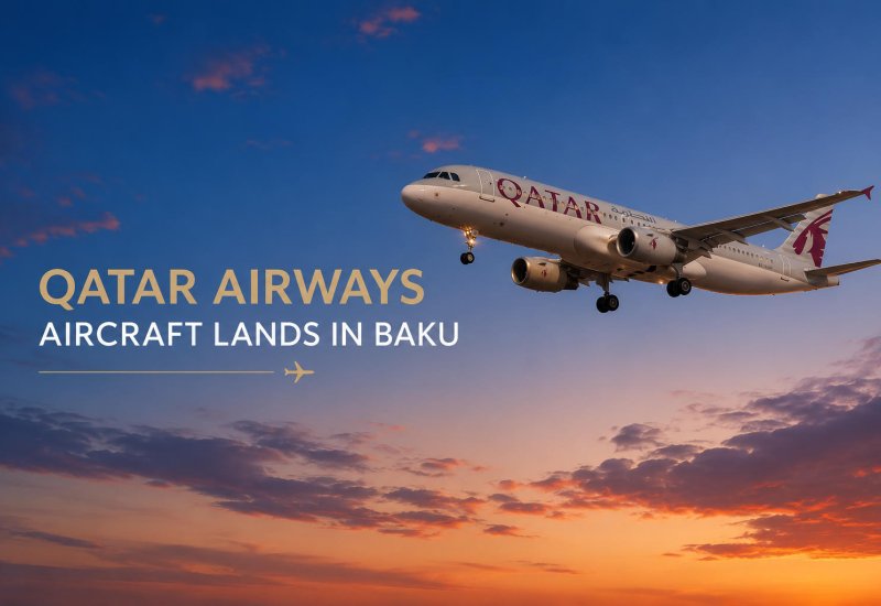 Qatar Airways aircraft lands in Baku as alternate airport