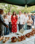 Leyla Aliyeva attends opening of individual exhibition and tree-planting campaign in Gabala (PHOTO)