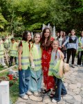Leyla Aliyeva attends opening of individual exhibition and tree-planting campaign in Gabala (PHOTO)