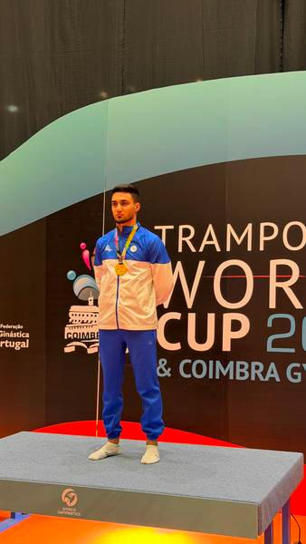 Azerbaijani gymnasts deliver successful performances in Portugal (PHOTO)