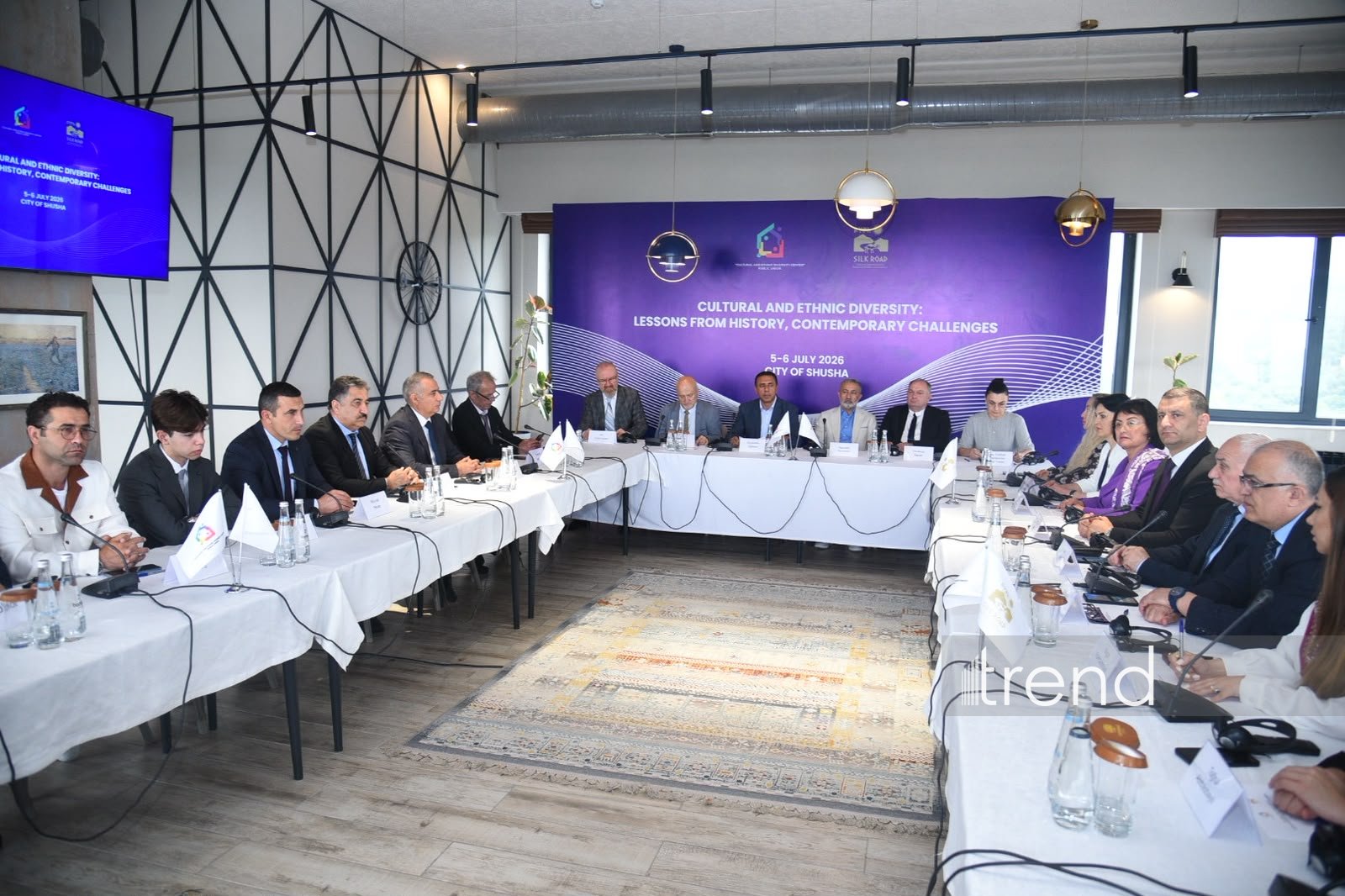 Сonference on cultural diversity begins in Shusha (PHOTOS)