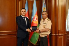 Azerbaijan's Defense Minister awards high-ranking military personnel (PHOTO)
