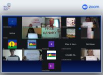 Baku Initiative Group holds meetup in support of Kanak people (PHOTO)