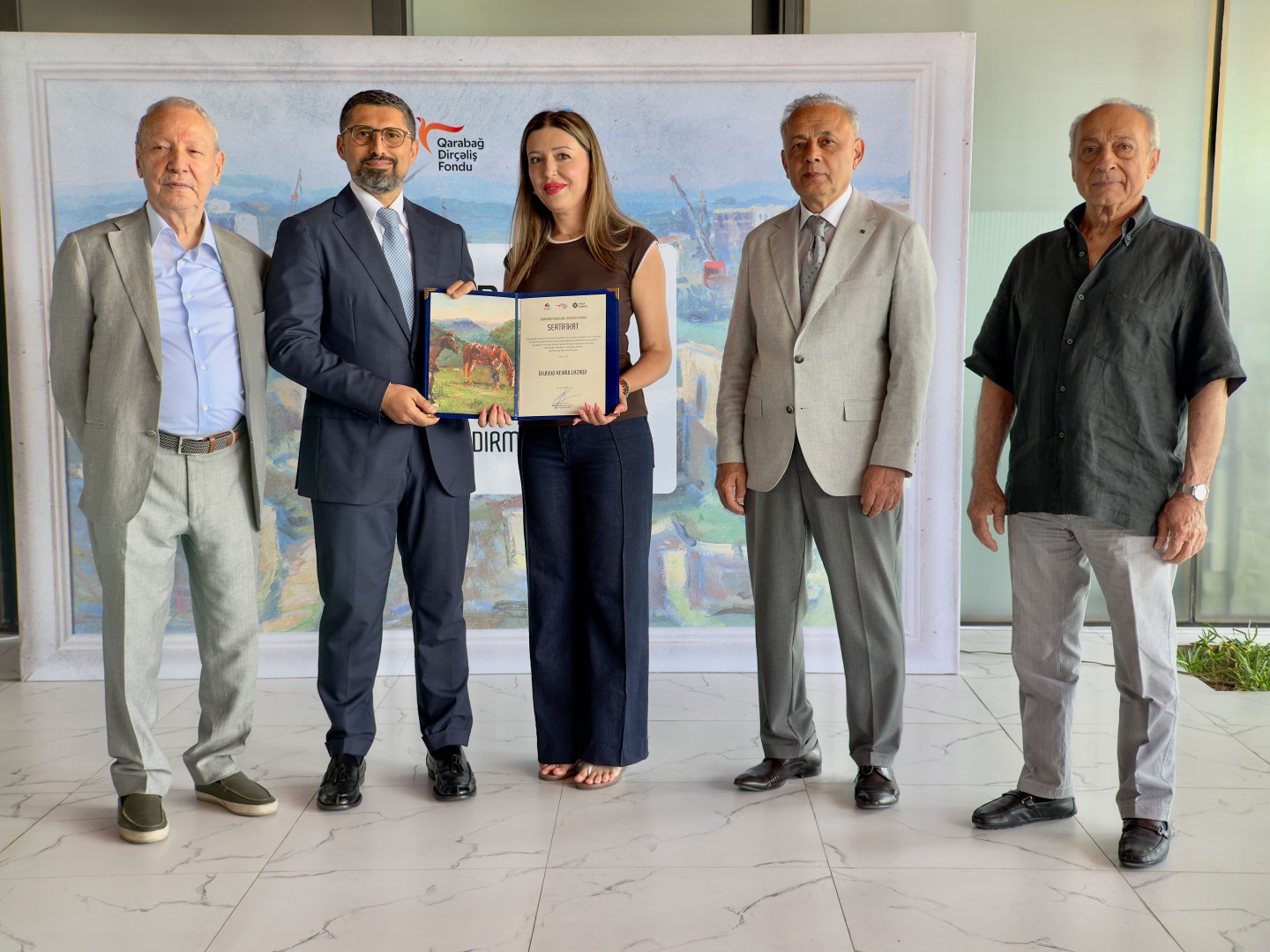 KRF Awards Young Artists Participating in the “Colors of Karabakh” (2026) Project (PHOTO)