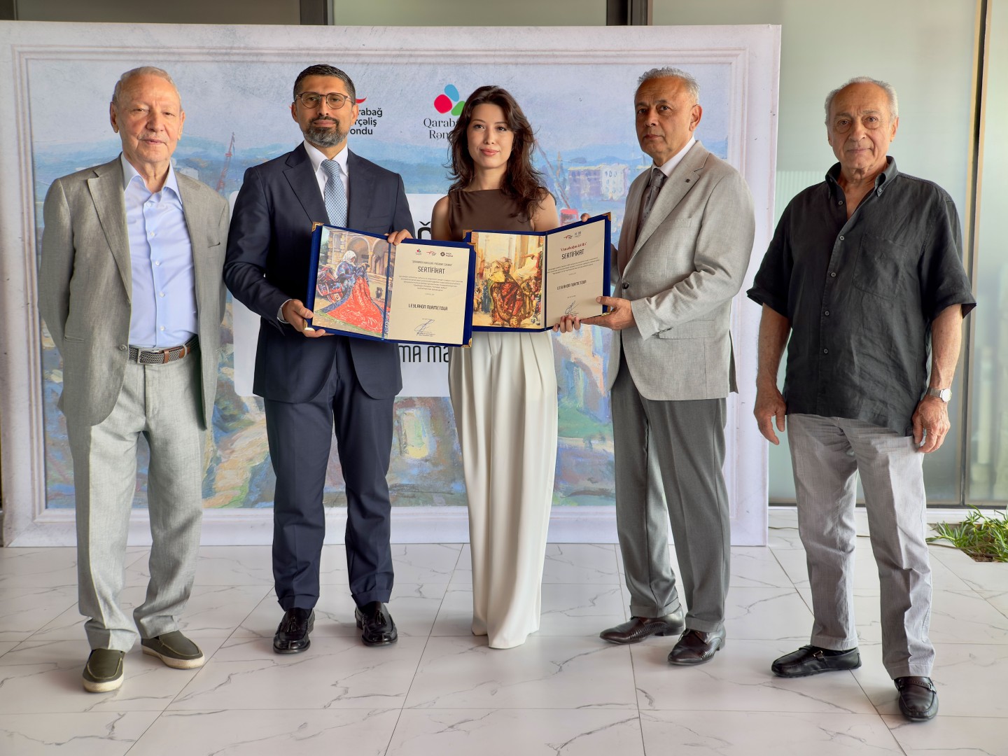 KRF Awards Young Artists Participating in the “Colors of Karabakh” (2026) Project (PHOTO)