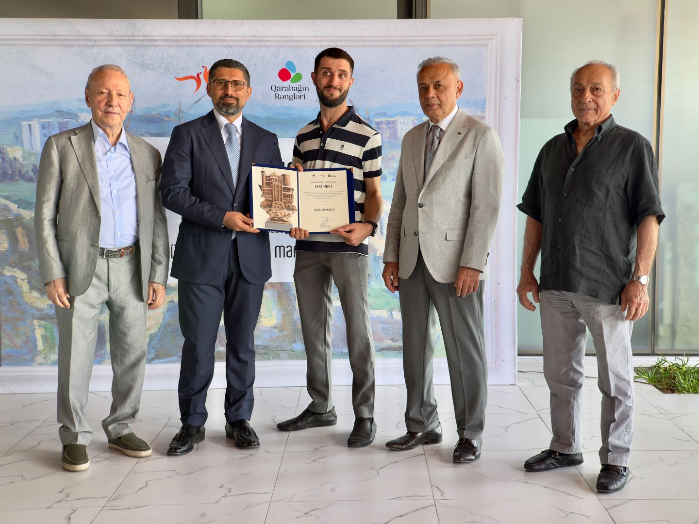 KRF Awards Young Artists Participating in the “Colors of Karabakh” (2026) Project (PHOTO)