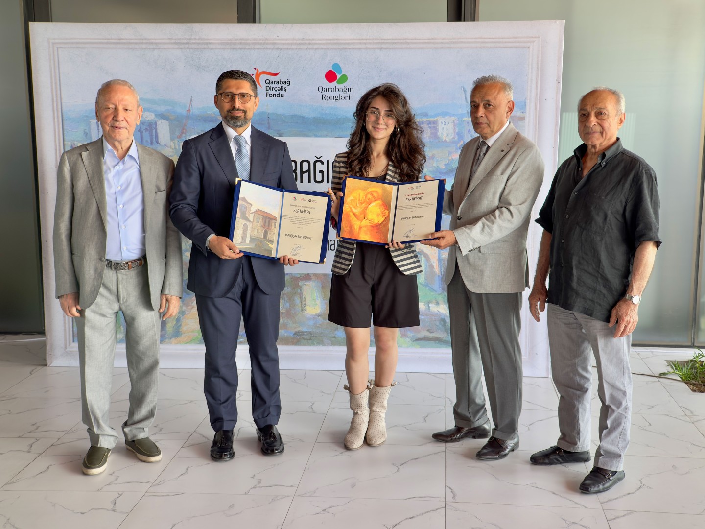 KRF Awards Young Artists Participating in the “Colors of Karabakh” (2026) Project (PHOTO) KRF Awards Young Artists Participating in the “Colors of Karabakh” (2026) Project (PHOTO)