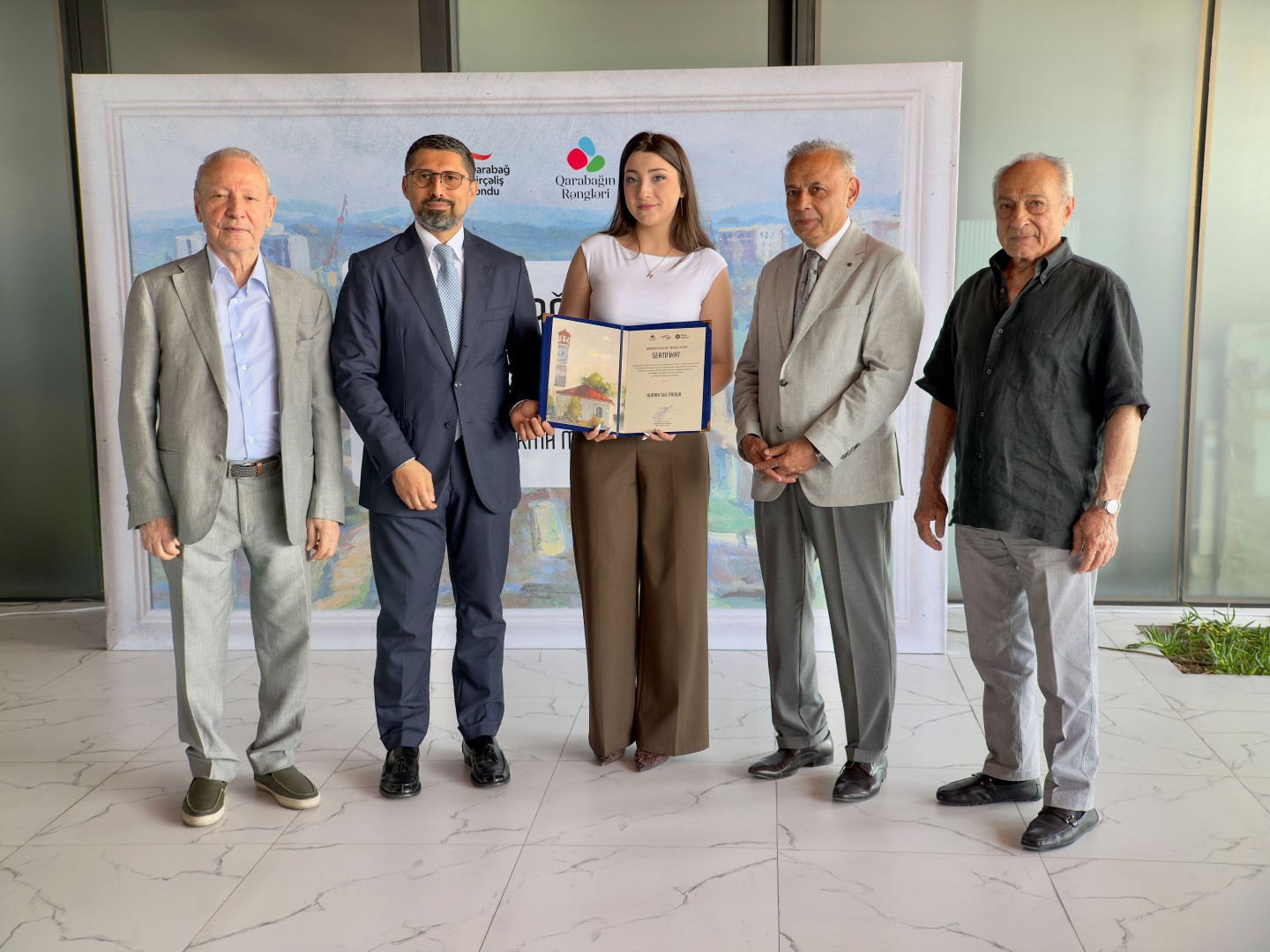 KRF Awards Young Artists Participating in the “Colors of Karabakh” (2026) Project (PHOTO)