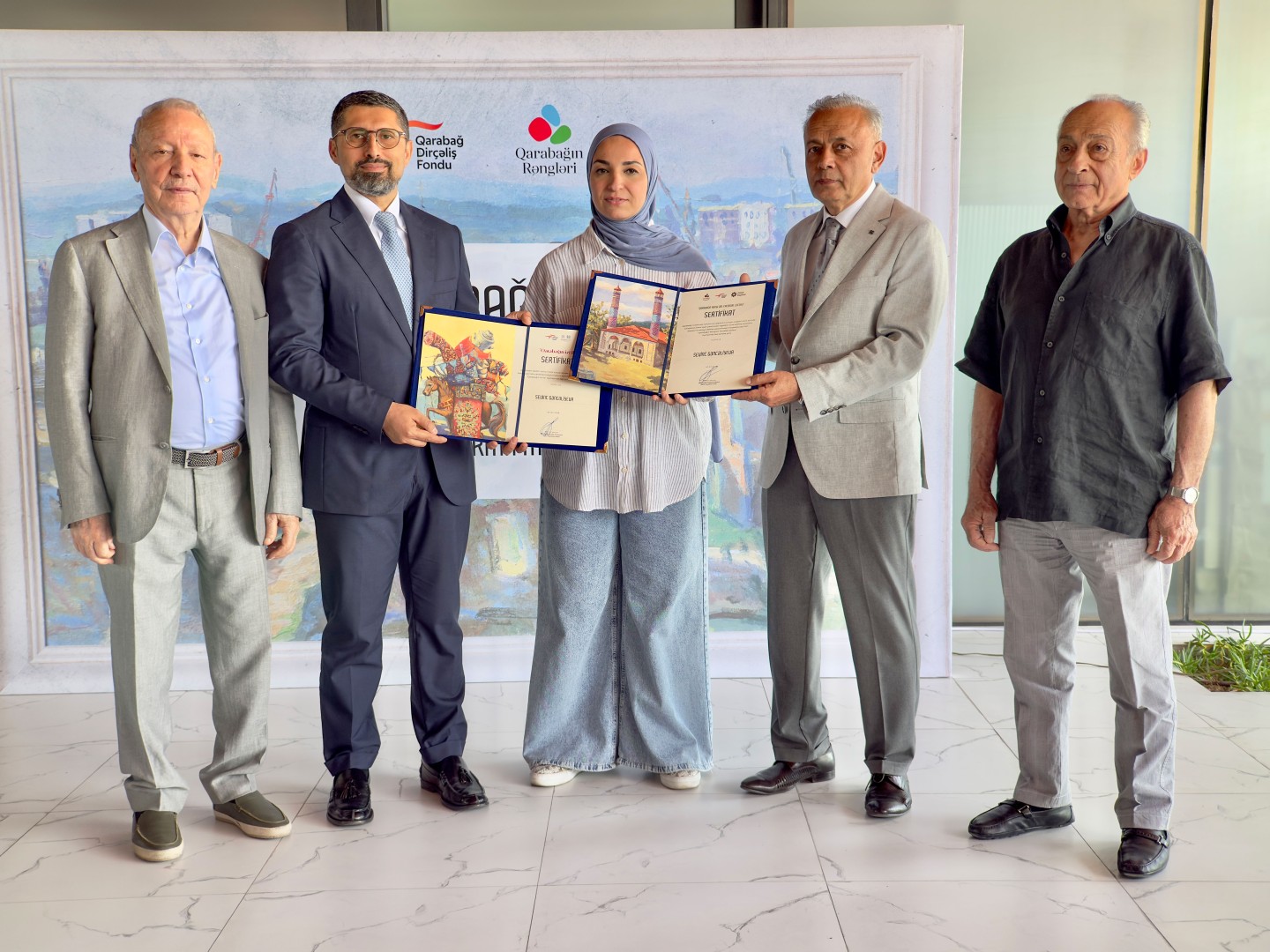 KRF Awards Young Artists Participating in the “Colors of Karabakh” (2026) Project (PHOTO)