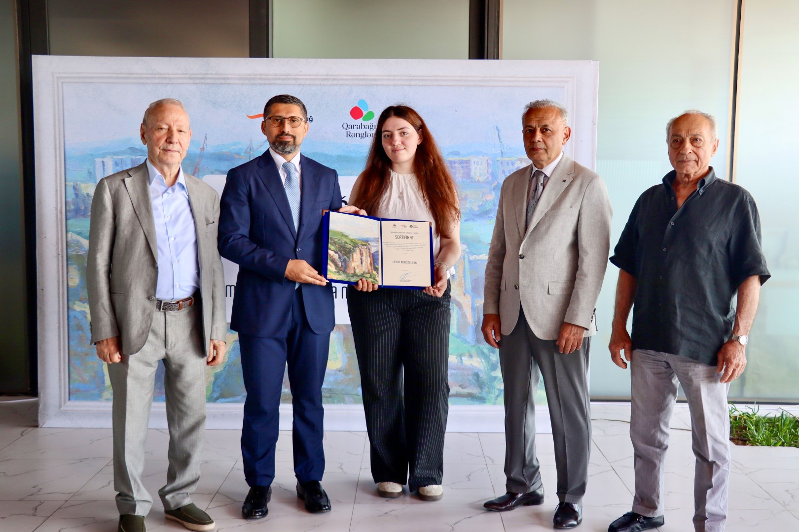 KRF Awards Young Artists Participating in the “Colors of Karabakh” (2026) Project (PHOTO)
