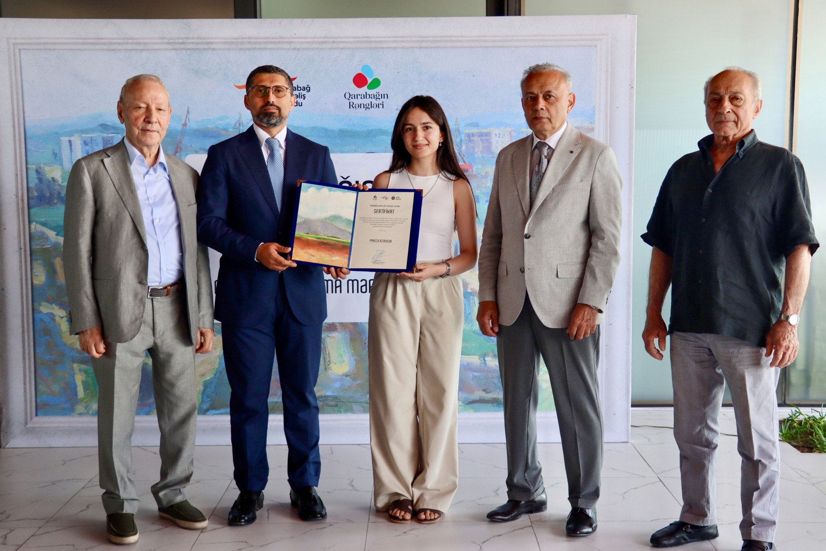 KRF Awards Young Artists Participating in the “Colors of Karabakh” (2026) Project (PHOTO)
