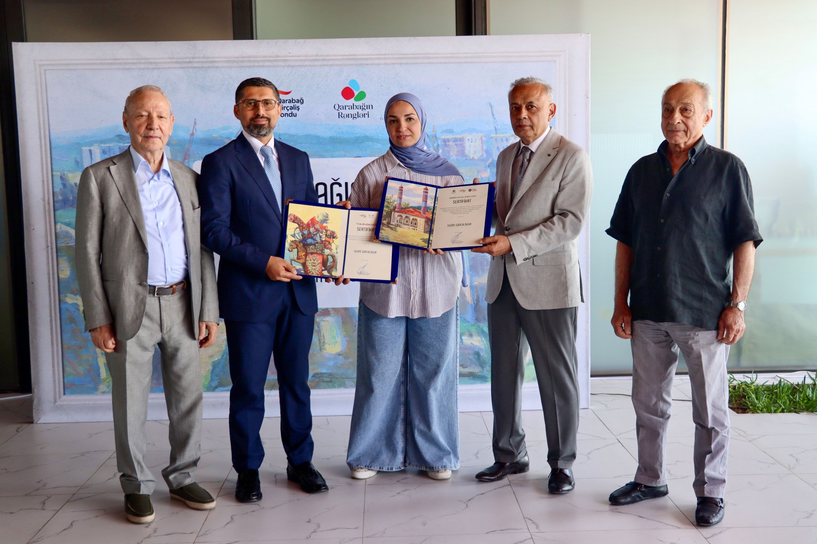 KRF Awards Young Artists Participating in the “Colors of Karabakh” (2026) Project (PHOTO)