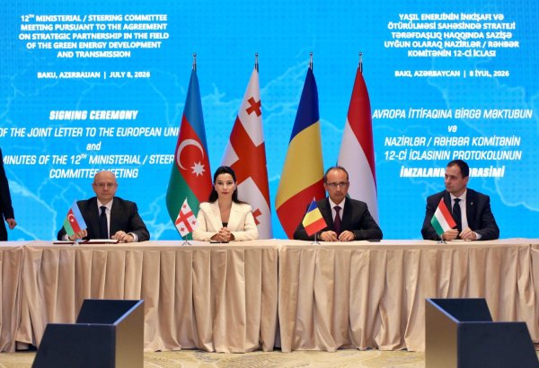 Azerbaijan-led Green Energy Corridor enters key implementation stage (PHOTO)