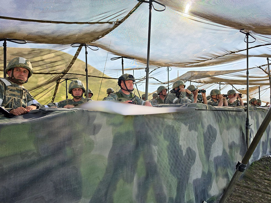 Azerbaijan's Land Forces begin large-scale drills (PHOTO)
