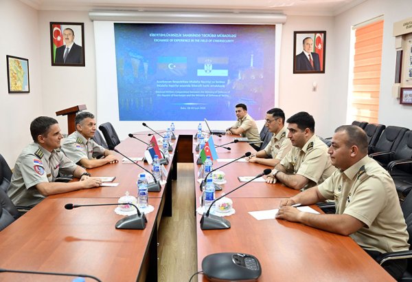 Azerbaijan, Serbia discuss expanding military cybersecurity partnership