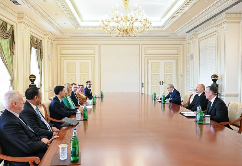 President Ilham Aliyev meets heads of several international organizations (PHOTOS)