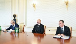President Ilham Aliyev meets heads of several international organizations (PHOTOS)