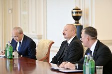 President Ilham Aliyev meets heads of several international organizations (PHOTOS)