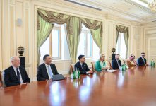 President Ilham Aliyev meets heads of several international organizations (PHOTOS)