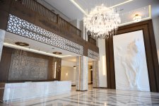 President Ilham Aliyev attends opening of Khankendi Hotel (PHOTO)