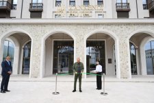 President Ilham Aliyev attends opening of Khankendi Hotel (PHOTO)