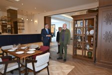 President Ilham Aliyev attends opening of Khankendi Hotel (PHOTO)