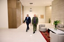 President Ilham Aliyev attends opening of Khankendi Hotel (PHOTO)