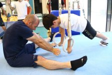 Olympic medalist Matteo Morandi holds master class for Azerbaijani gymnasts (PHOTO)