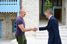 President Ilham Aliyev attends opening ceremony of Sadigjan House in Shusha after restoration (PHOTO)
