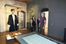 President Ilham Aliyev attends opening ceremony of Sadigjan House in Shusha after restoration (PHOTO)