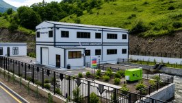 President Ilham Aliyev inaugurates hydroelectric power stations on Hochaz River in Lachin (PHOTO)