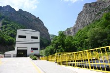 President Ilham Aliyev inaugurates hydroelectric power stations on Hochaz River in Lachin (PHOTO)