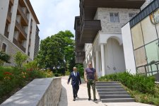 President Ilham Aliyev reviewed progress under public-private partnership project on Garabagh Street in Shusha (PHOTO)