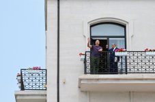 President Ilham Aliyev reviewed progress under public-private partnership project on Garabagh Street in Shusha (PHOTO)