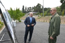 President Ilham Aliyev visited Guzeykhirman village in Khojavend district (PHOTO)