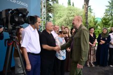 President Ilham Aliyev visited Guzeykhirman village in Khojavend district (PHOTO)