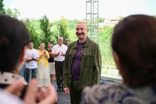 President Ilham Aliyev visited Guzeykhirman village in Khojavend district (PHOTO)