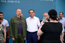 President Ilham Aliyev visited Guzeykhirman village in Khojavend district (PHOTO)