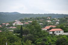 President Ilham Aliyev visited Guzeykhirman village in Khojavend district (PHOTO)