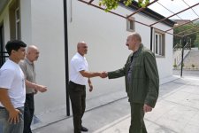 President Ilham Aliyev visited Guzeykhirman village in Khojavend district (PHOTO)