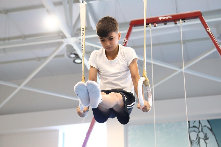 Olympic medalist Matteo Morandi holds master class for Azerbaijani gymnasts (PHOTO)
