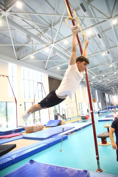 Olympic medalist Matteo Morandi holds master class for Azerbaijani gymnasts (PHOTO)