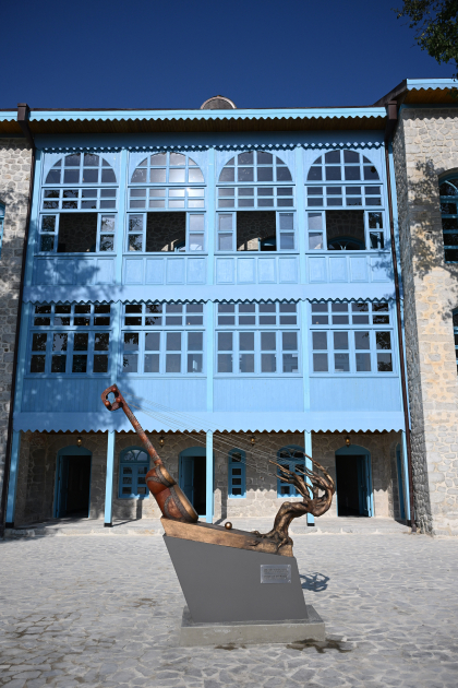 President Ilham Aliyev attends opening ceremony of Sadigjan House in Shusha after restoration (PHOTO)