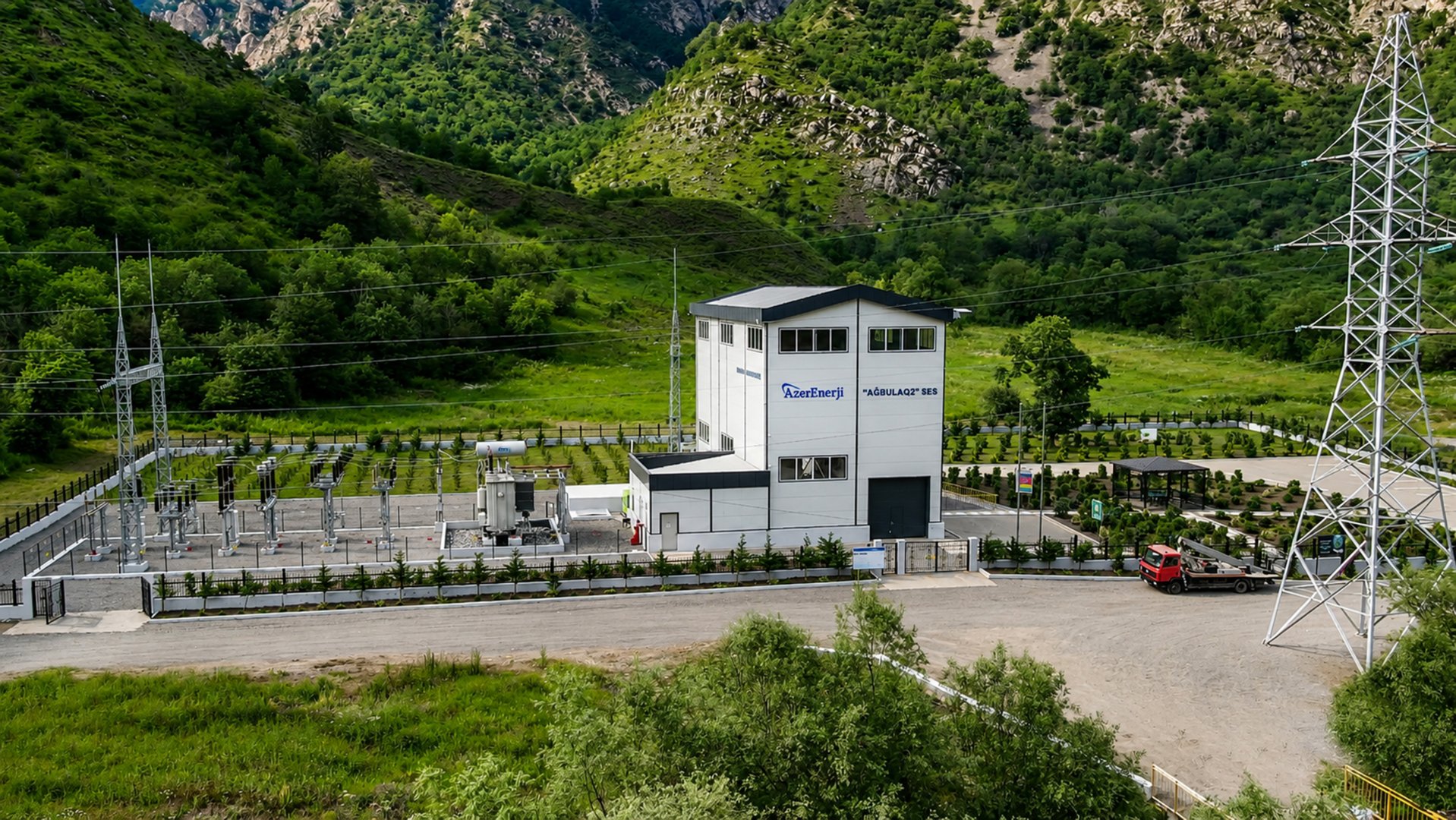 President Ilham Aliyev inaugurates hydroelectric power stations on Hochaz River in Lachin (PHOTO)