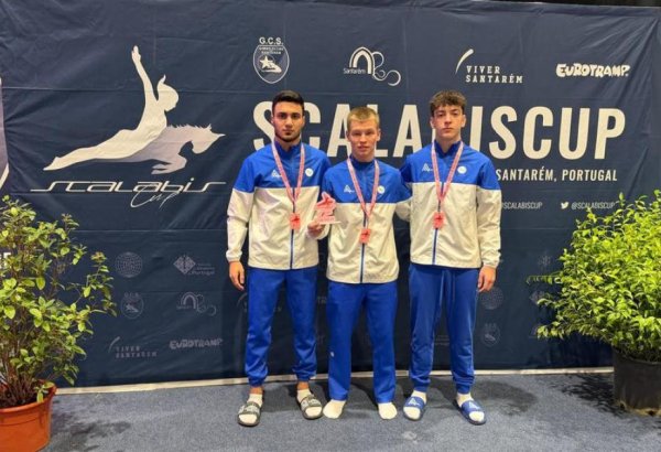 Azerbaijani gymnasts complete international tournament with 12 medals (PHOTO)