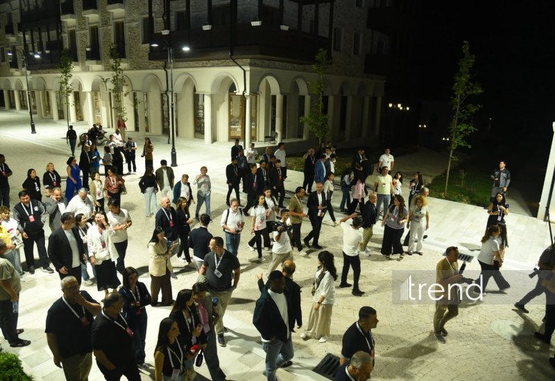 Participants in Shusha Global Media Forum tour Karabakh Street in Shusha (PHOTO)