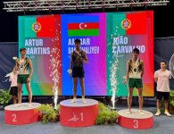 Azerbaijani gymnasts complete international tournament with 12 medals (PHOTO)