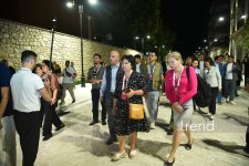 Participants in Shusha Global Media Forum tour Karabakh Street in Shusha (PHOTO)